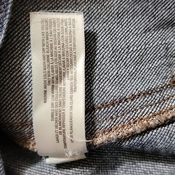 Women's Old Navy Jean Jacket, Blue, Small, Preowned - Picture 7 of 9